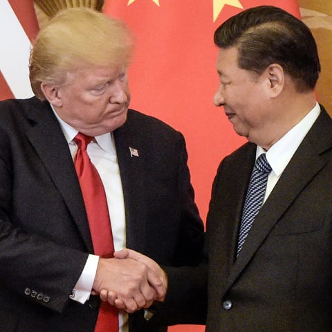 President Donald Trump and China President Xi Jinp