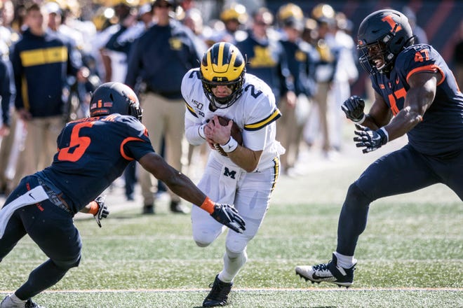 Michigan Football No Stranger To Qb Battles Under Coach Jim Harbaugh
