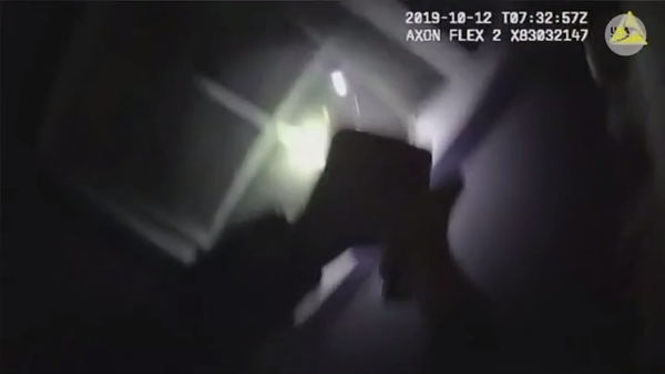 A body camera video captured a Fort Worth police o