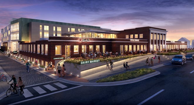 The Dairy Market in Charlottesville is set to open in 2020. The new food hall offers a variety of food options from local restaurants and entrepreneurs including craft beer. Currently under renovations, the new food hall is located in the historic Monticello Dairy Building in downtown Charlottesville on Grady Avenue.