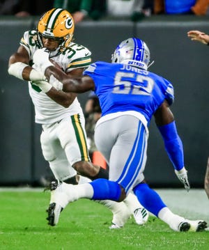 Detroit Lions Bo Scarbrough Christian Jones Inactive Vs Buccs