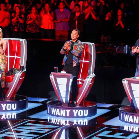 THE VOICE -- "Blind Auditions" -- Pictured: (l-r) 
