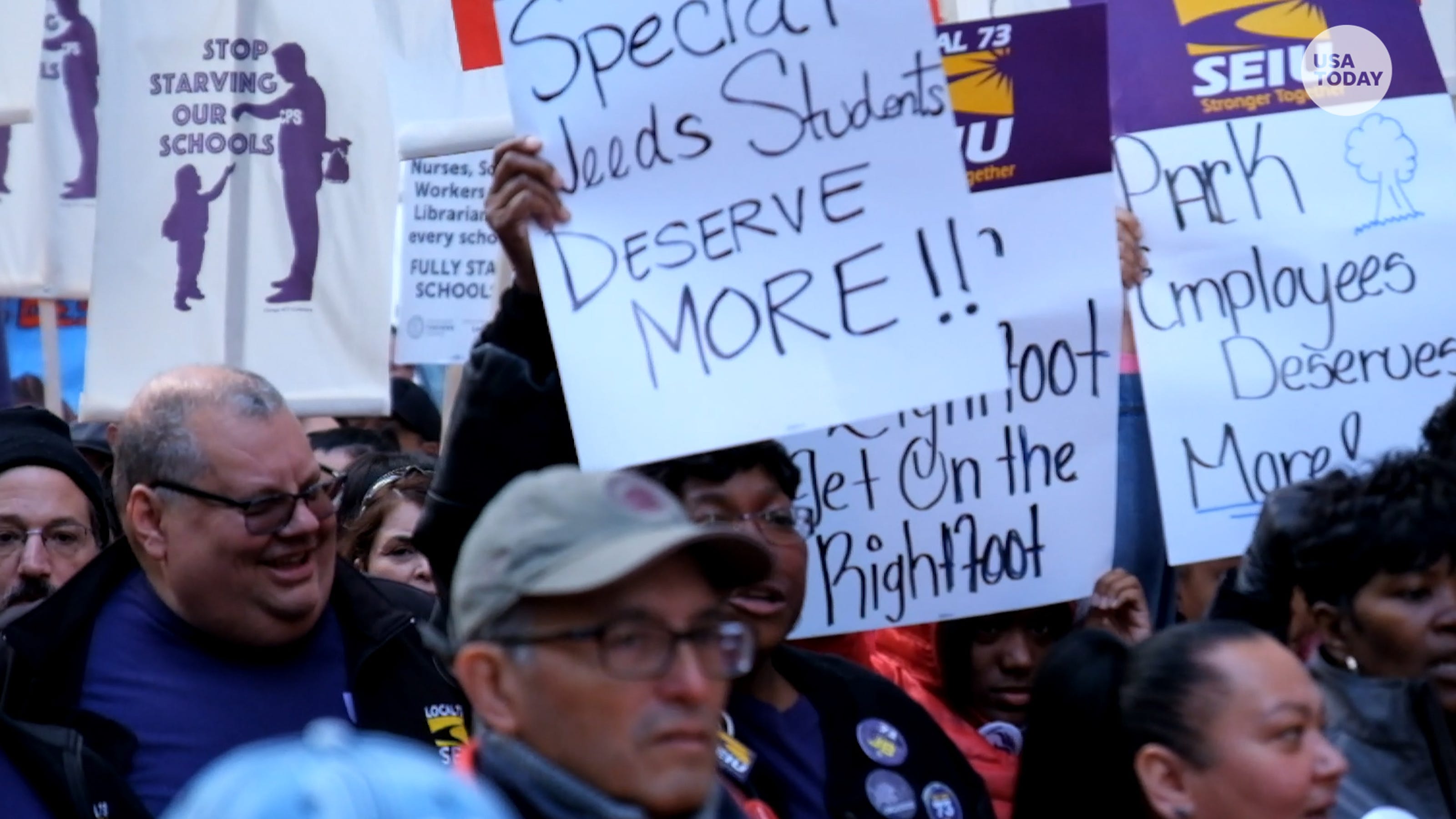 The next major teacher strike hits Chicago over failure to agree on a