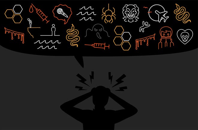 Illustration: Quelle est la phobie la plus recherchée dans chaque état?