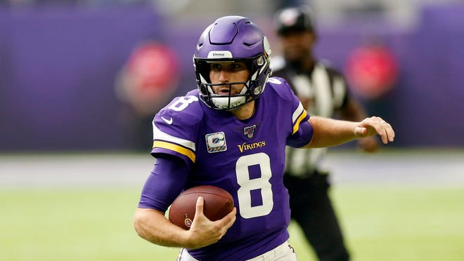 Minnesota Vikings quarterback Kirk Cousins is in his eighth season in the NFL.