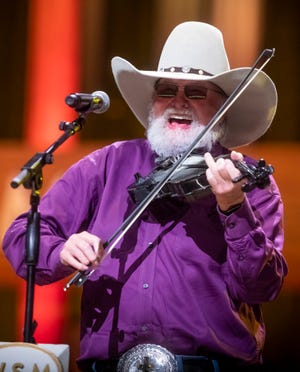Charlie Daniels performs at the Grand Ole Opry House Tuesday, October 15, 2019. Daniels died Monday at age 83, his publicist confirmed.