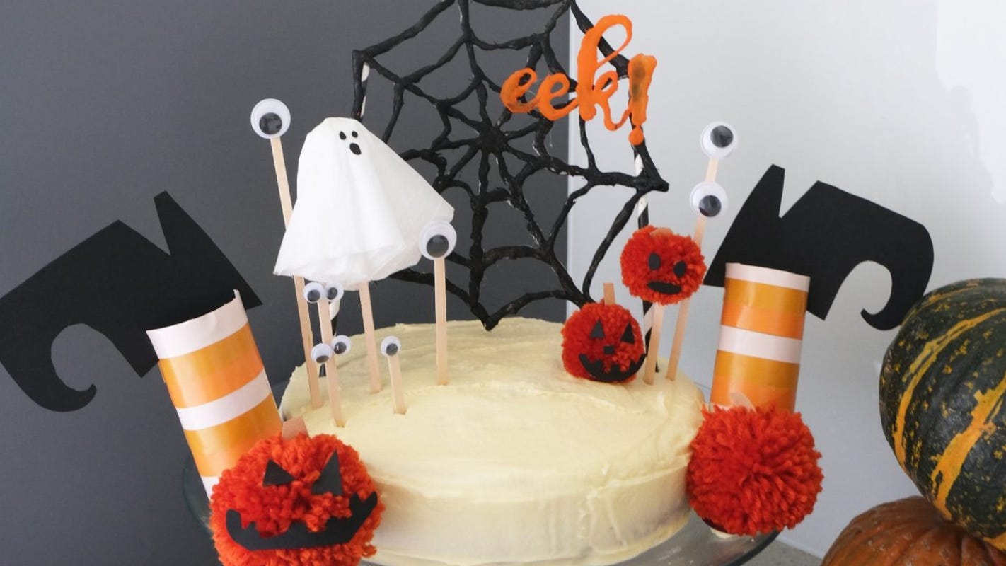 Halloween Recipes 5 Festive Cake Topper Ideas