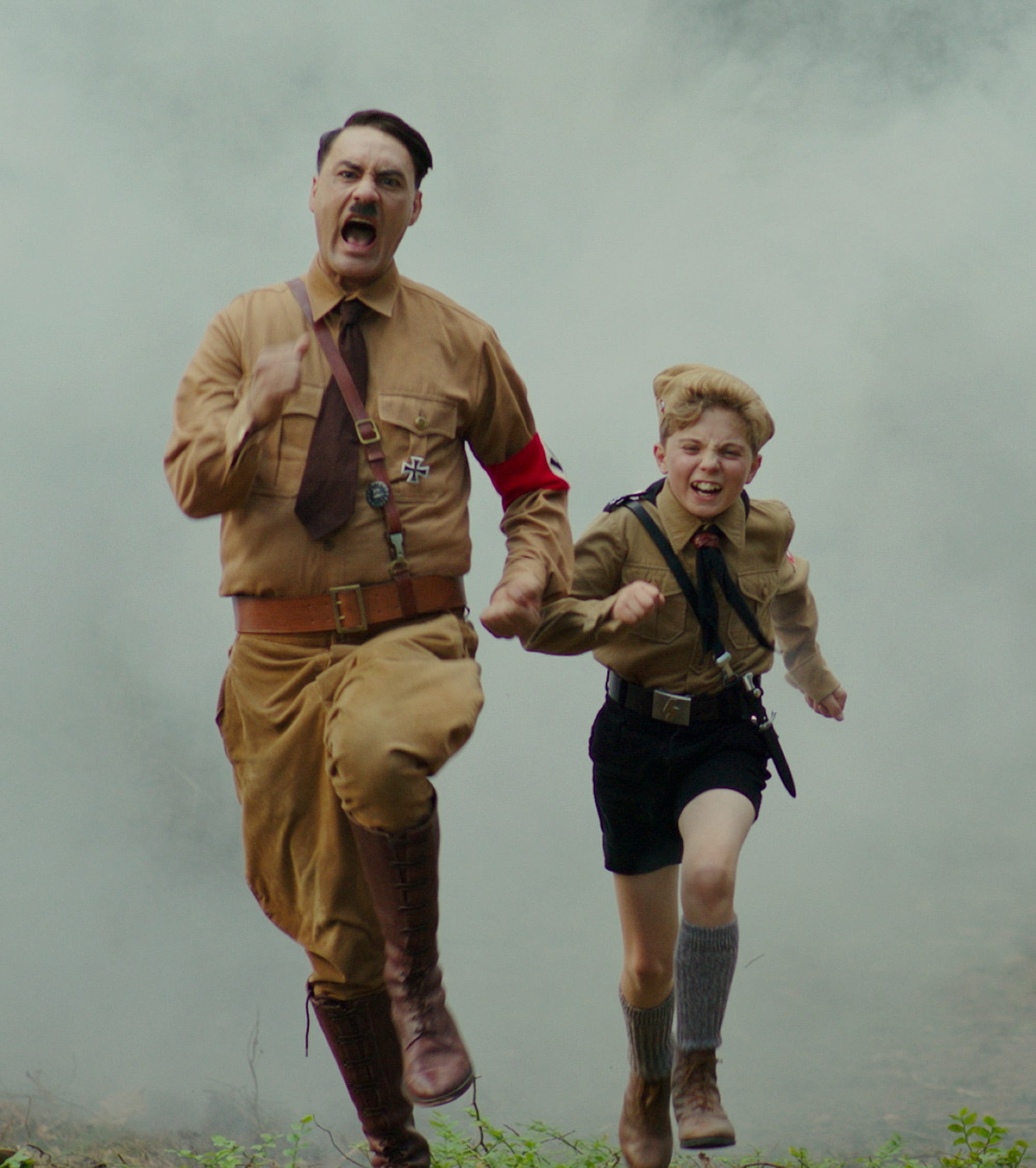 Jojo Rabbit Taika Waititi Takes On Critics Explains Goofy Hitler
