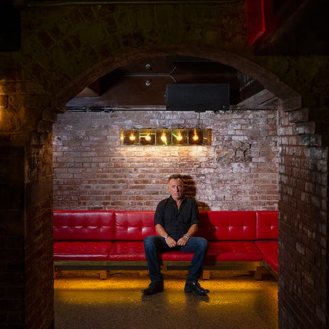 Bruce Springsteen sits down for an interview to pr