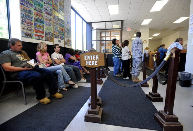 A company may have the answer to long lines at the motor vehicle office.