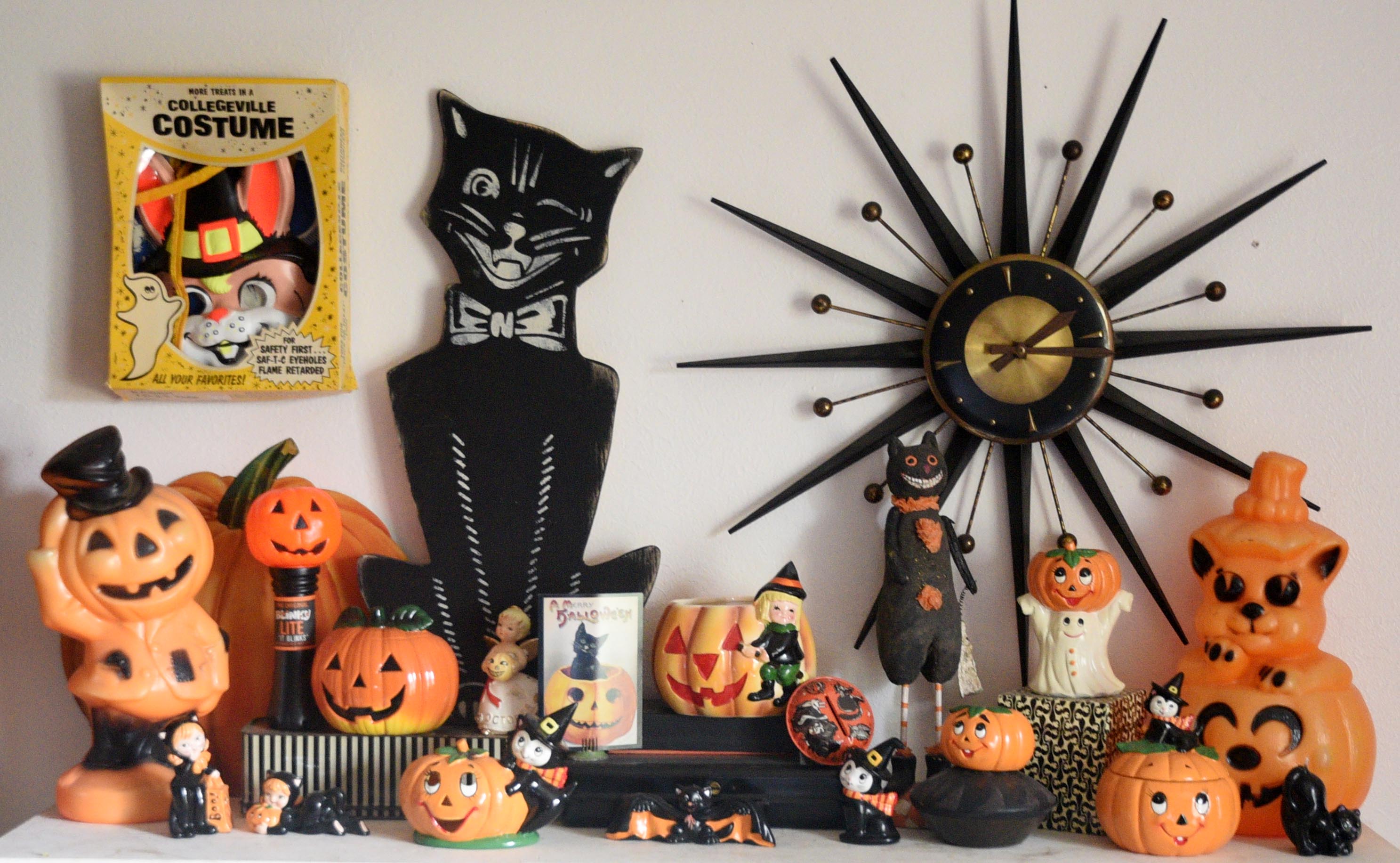 Vintage Halloween Decorations 