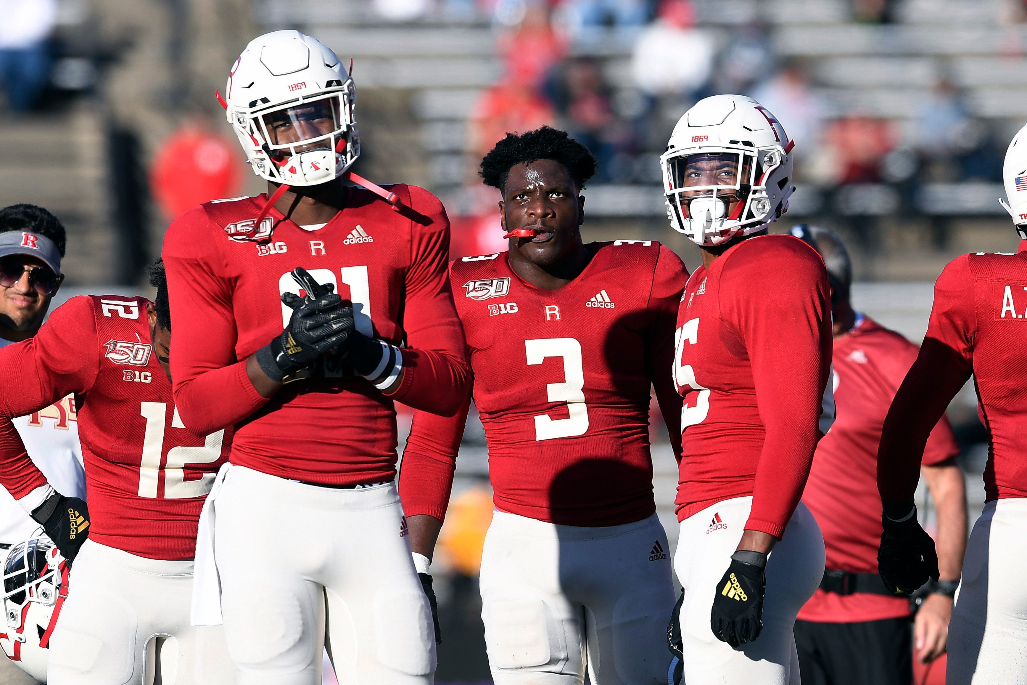 rutgers football long sleeve jersey