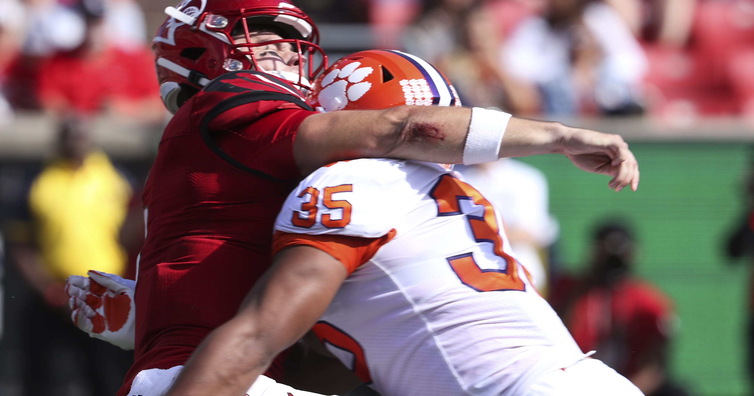 Louisville Football Against Clemson Offense Stalls