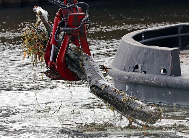Milwaukee River Trees Debris In Water Cause Logjams Damage Boats