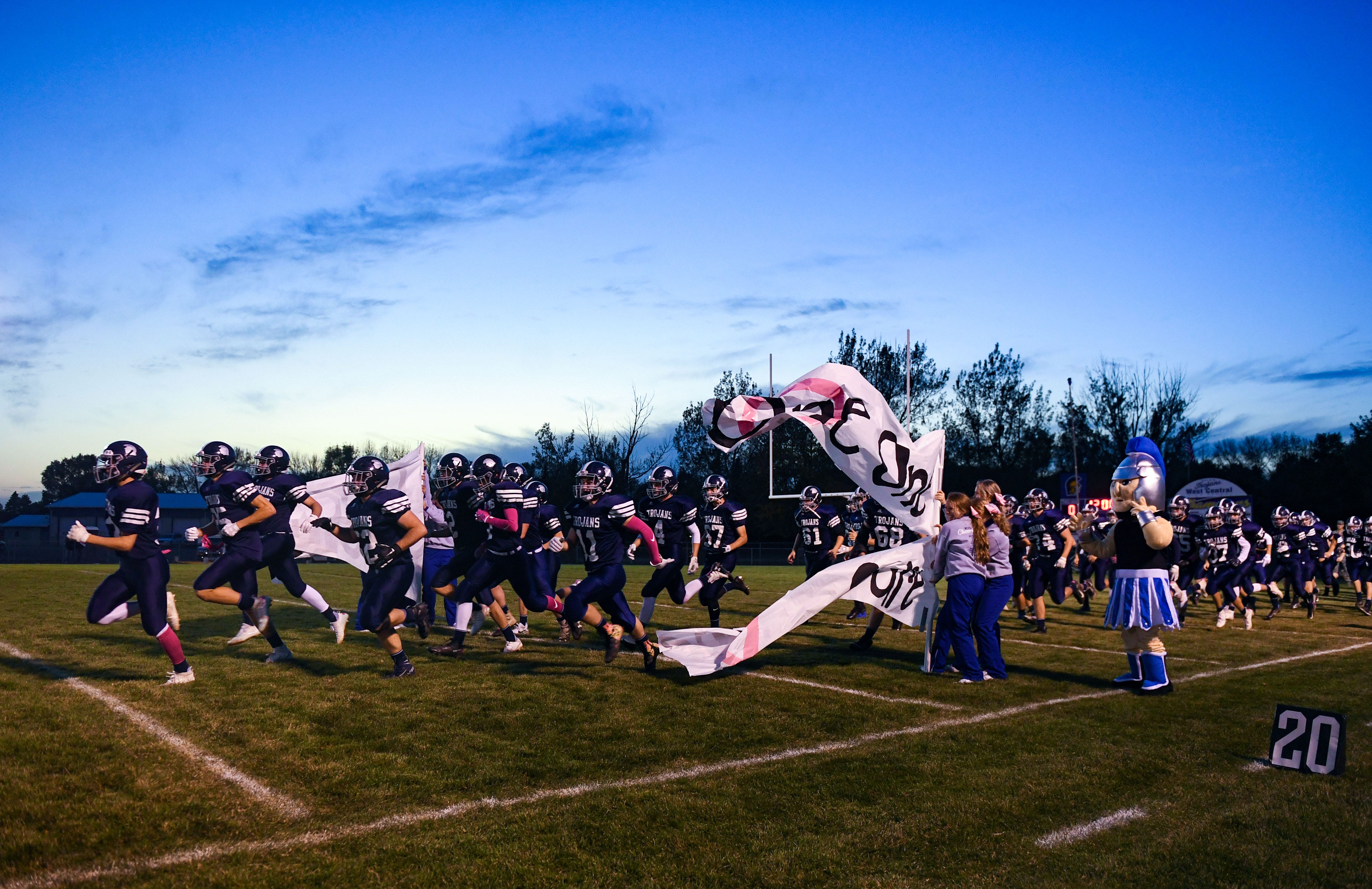 South Dakota high school football Dell Rapids shuts out West Central