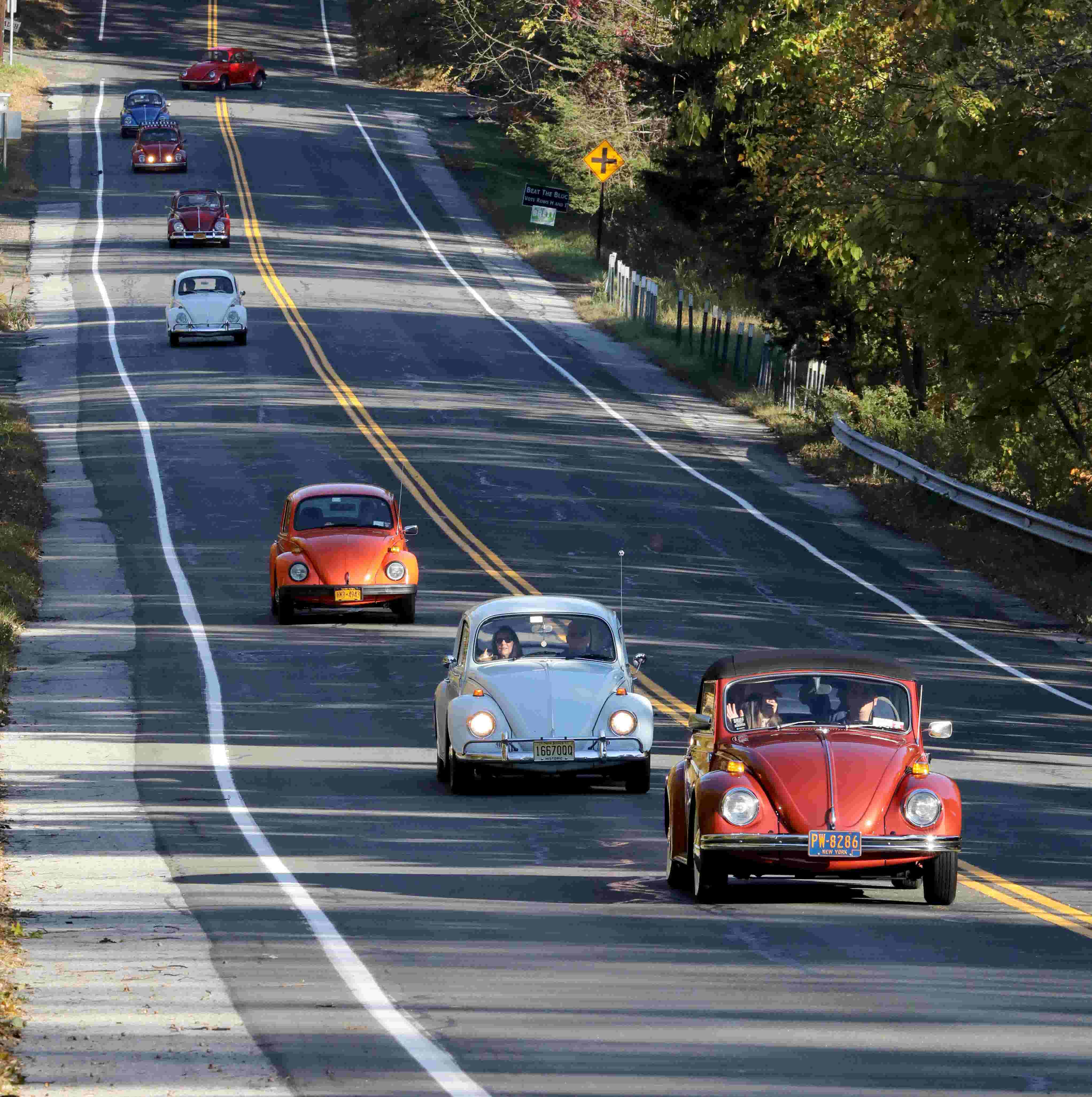 VW Fall Foliage Cruise in the Lower Hudson Valley