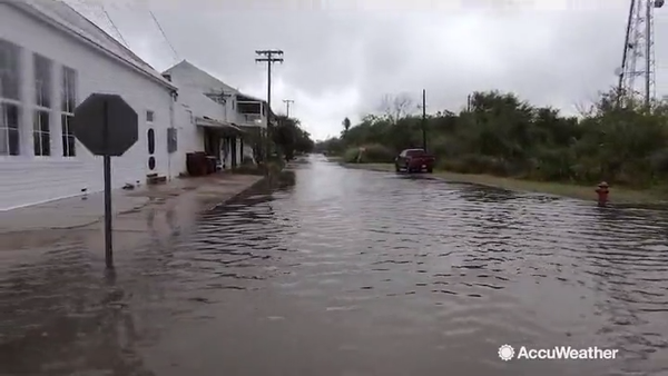 Nestor hasn't grown stronger than a tropical storm