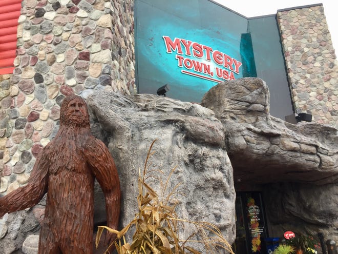 Mystery Town, USA is a tourist attraction in Mackinaw City that brings urban legends like Bigfoot, King Tut and Atlantis to life.