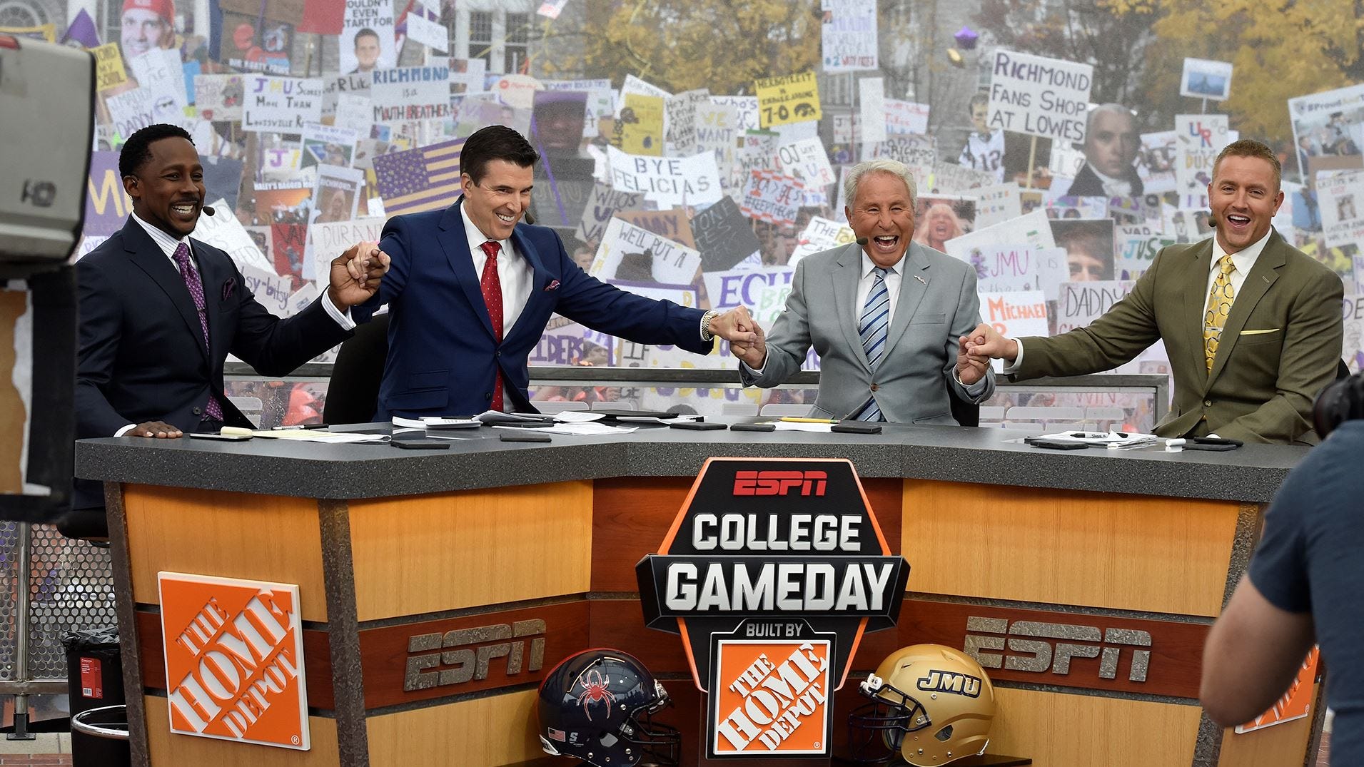 college football gameday visits