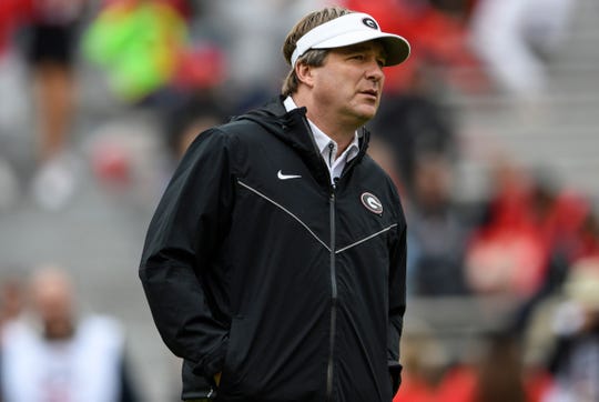 Kirby Smart went 13-2 in his second season at Georgia, losing in the College Football Playoff finale.