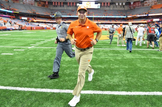 Dabo Swinney is the highest-paid coach in college football this season at $9.32 million.