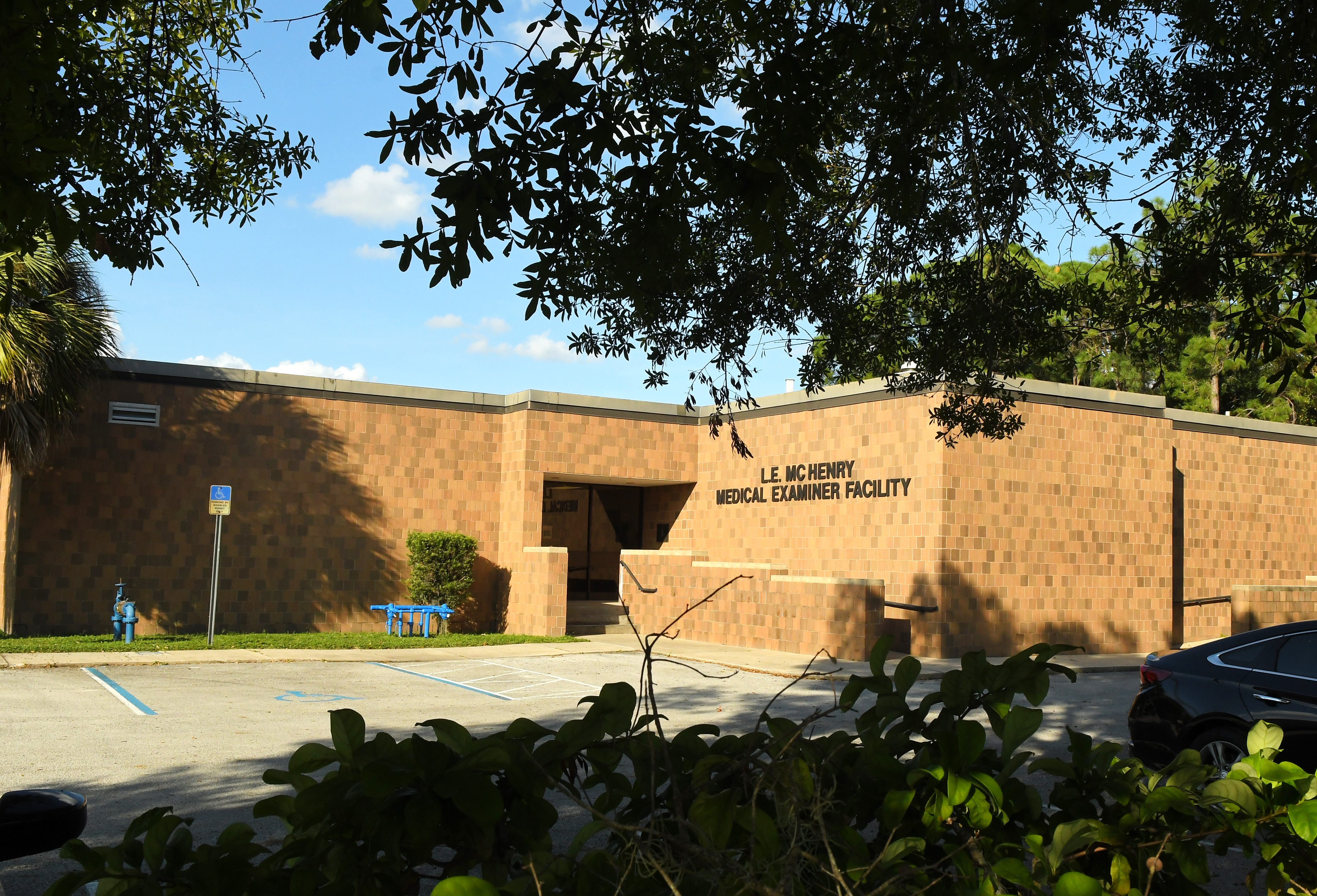 The L.E. McHenry Medical Examiner Facility at 1750 Cedar Street in Rockledge.