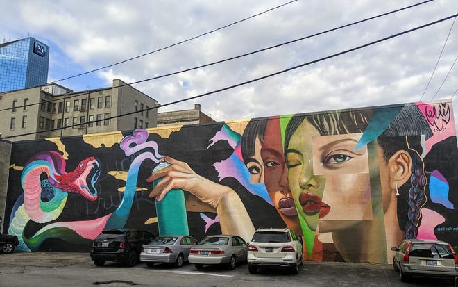 Anti Trump Message Hidden In Kentucky Mural Has Been Painted Over