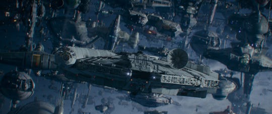 The Millennium Falcon swoops in to lead a Resistance assault in 