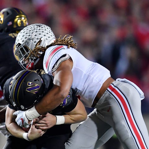Ohio State defensive end Chase Young leads the nat