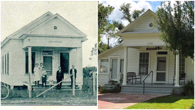 Built in 1909, Alva's library was the first in what's now Lee County.