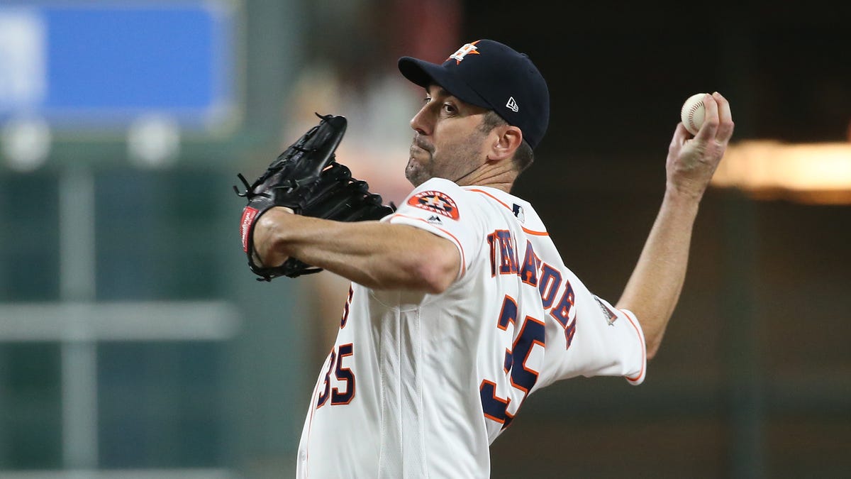 Justin Verlander earned the loss in Game 2 of the World Series.