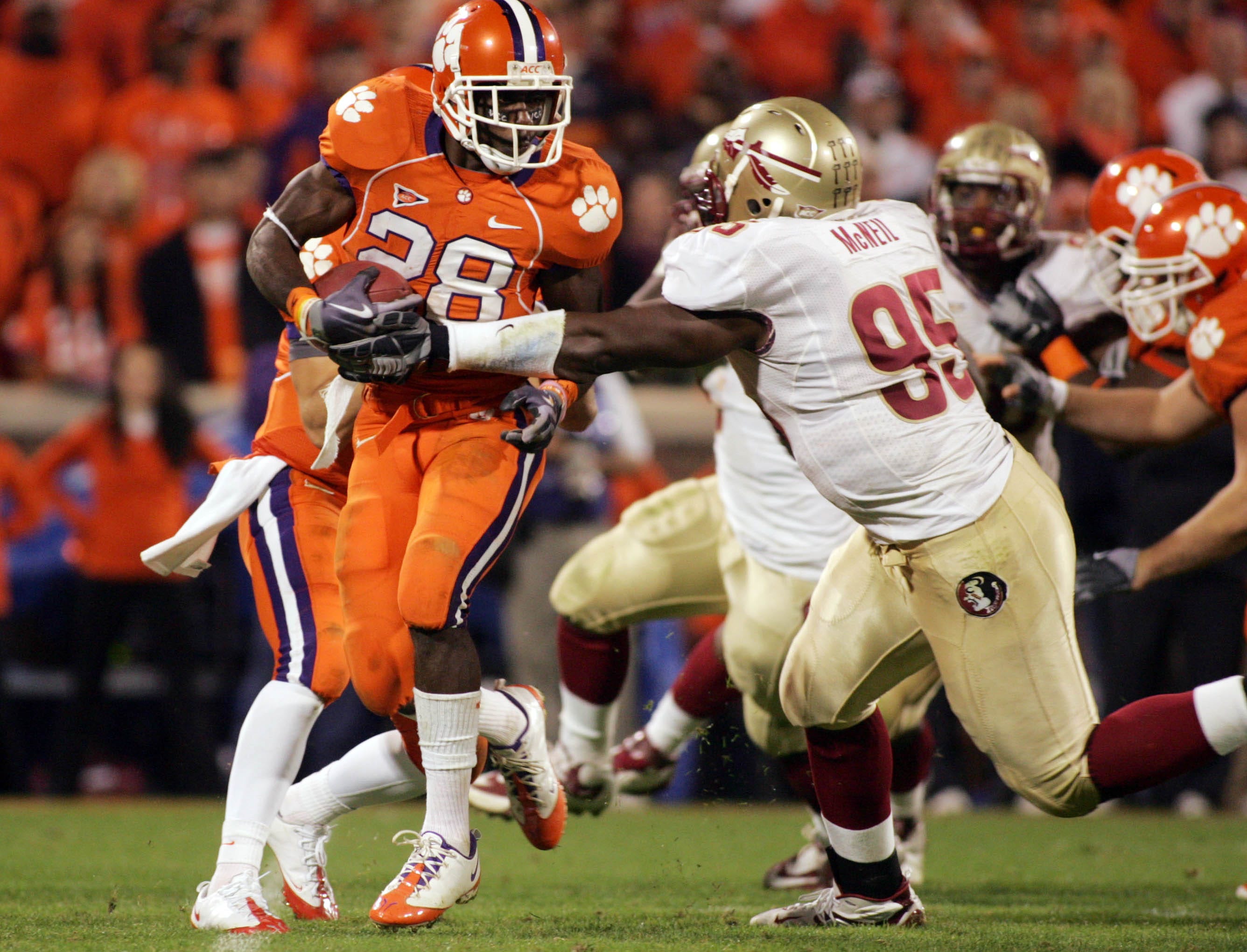 Clemson Football Dynasty Started With C J Spiller S Recruitment