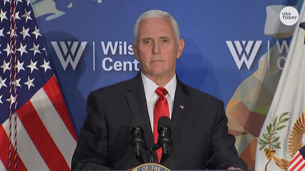 Mike Pence blasts NBA, Nike for 'silencing free sp