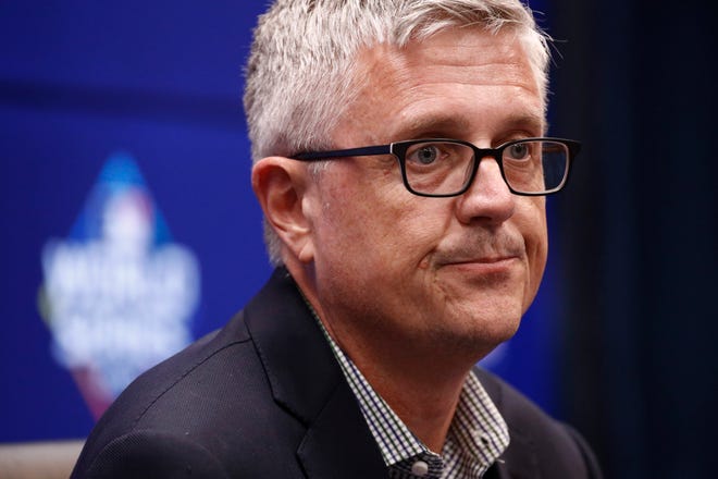 Astros general manager Jeff Luhnow was suspended for the last year, as part of the fallout from the sign-stealing scandal that also cost manager A.J. Hinch his job.