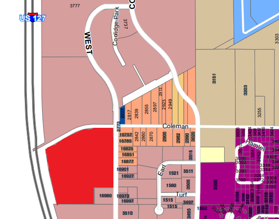 East Lansing Zoning Map Voters To Decide Whether East Lansing Can Sell Vacant Land