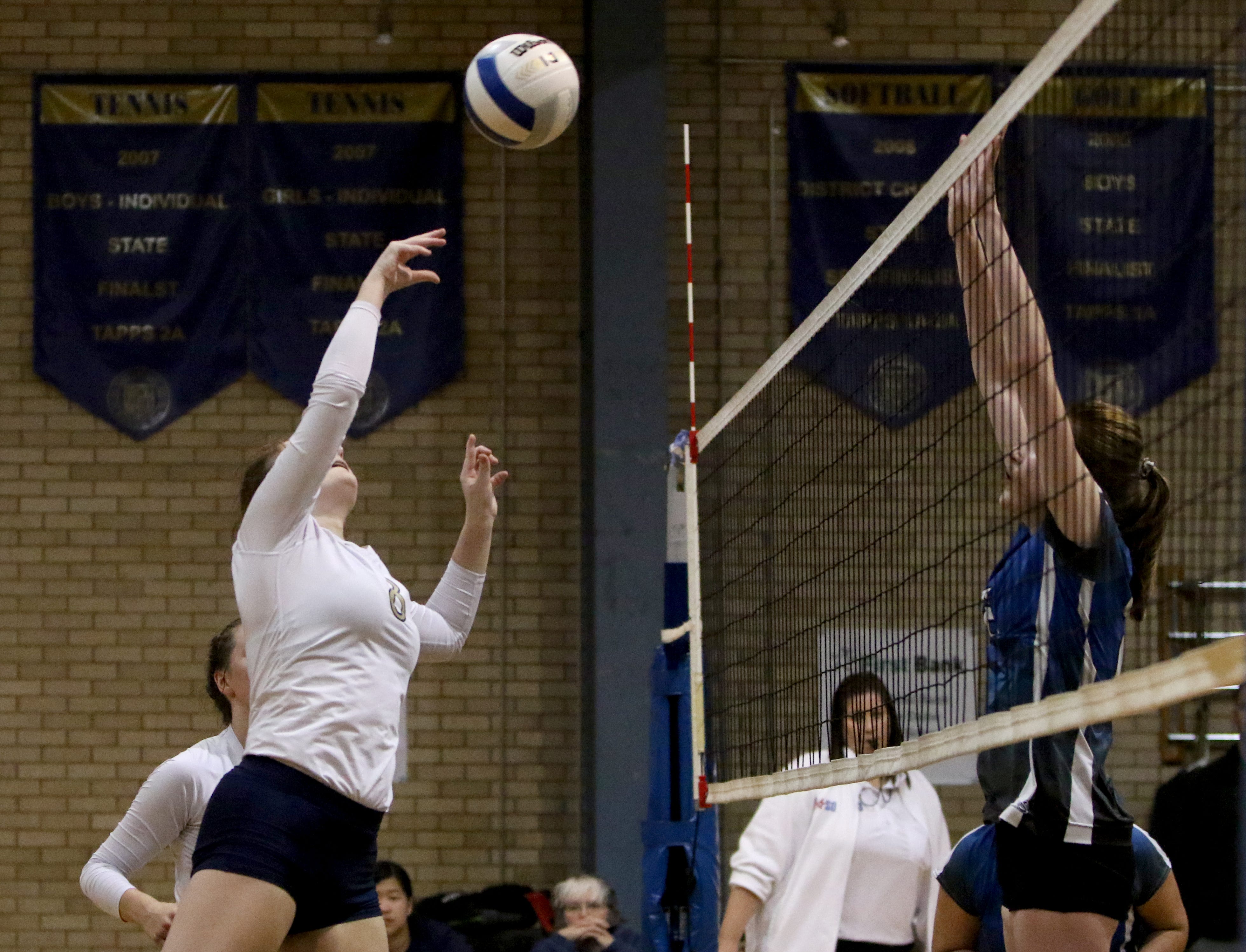 Volleyball roundup TAPPS teams open playoffs with sweeps