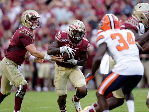 Fsu Quarterback Alex Hornibrook Takes First Snap Against Miami