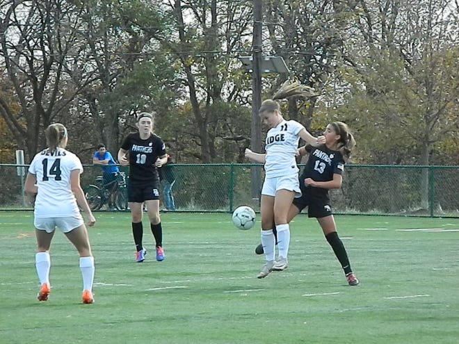 The No. 2 Bridgewater-Raritan girls soccer team won its third-straight Somerset County Tournament final with a 2-0 victory over No. 4 Ridge on Saturday, Oct. 26, 2019.