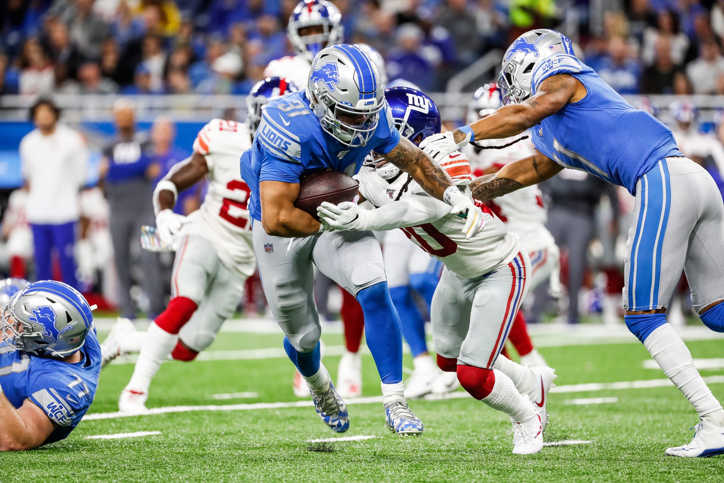 Flipboard Detroit Lions vs. New York Giants Photos from Ford Field
