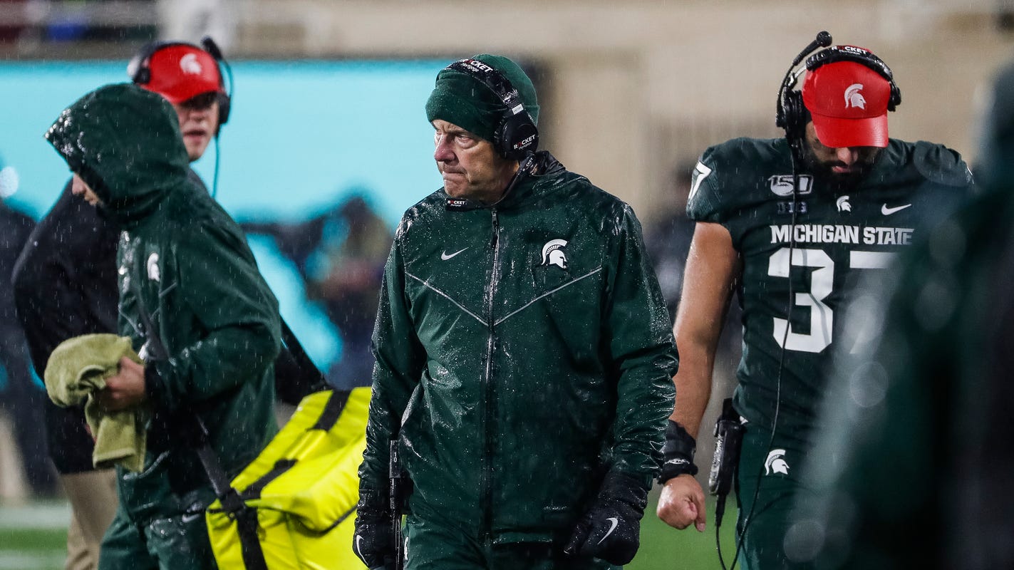 Image result for image of scowling mark dantonio