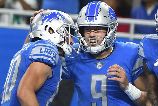 Lions quarterback Matthew Stafford (9) has started 135 games in a row.