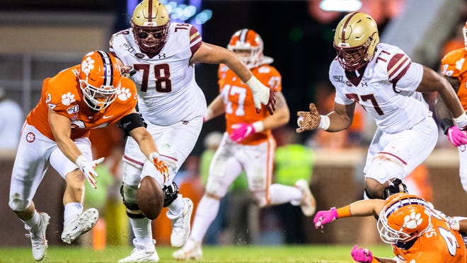 Clemson Scores Style Points In Rout Of Boston College