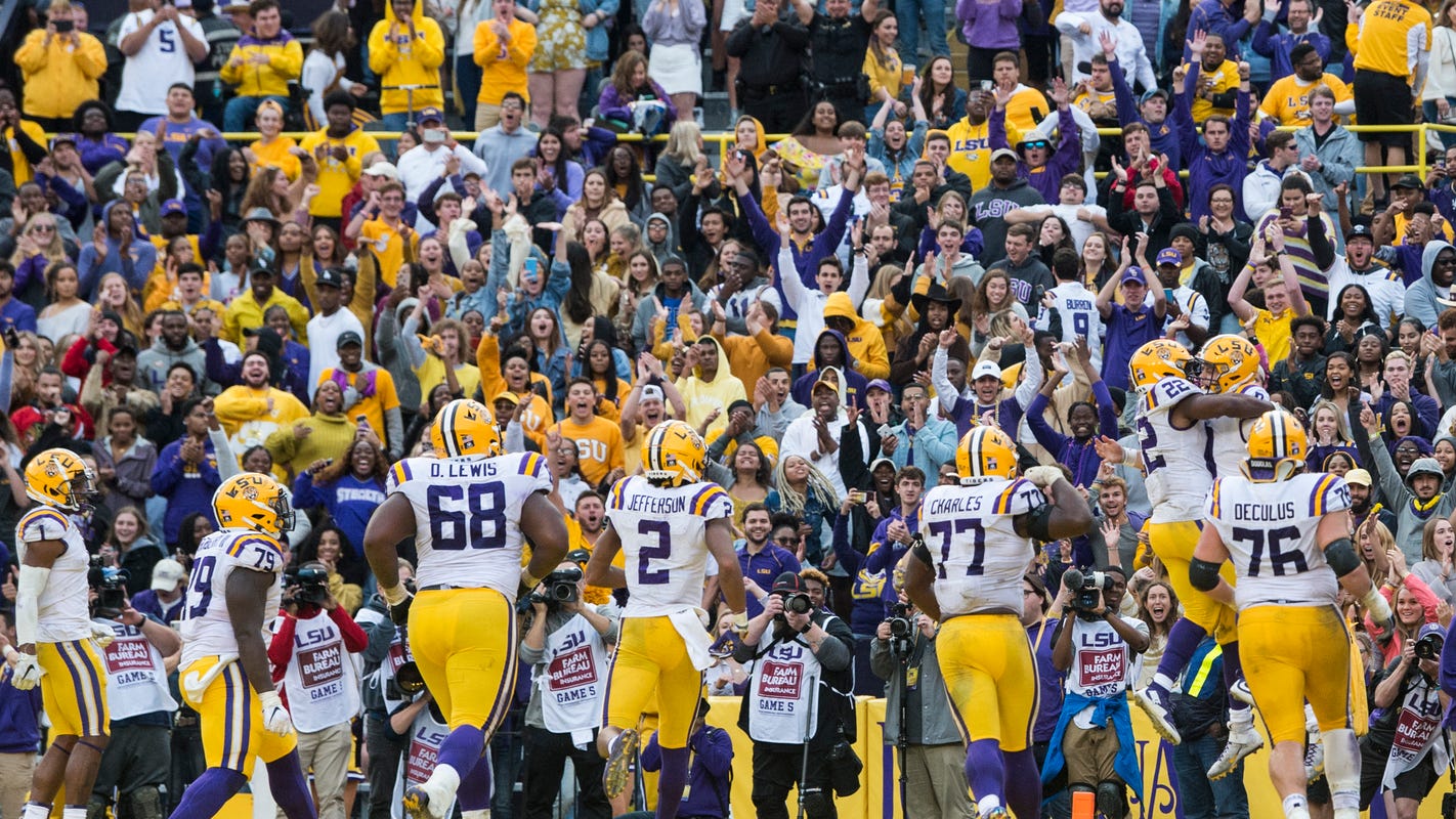 Lsu Football Bama Has A History Of Blemishing Great Lsu Starts