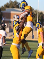 Angelo State Football Team Routs Utpb