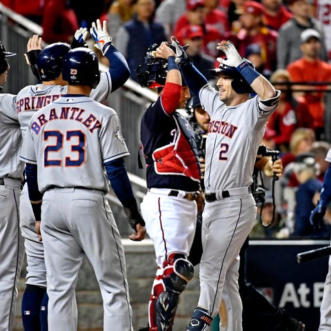 Alex Bregman slugs a grand slam home run in the se