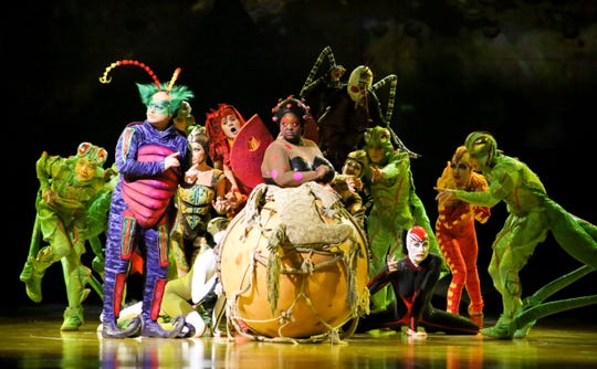 The cast of Cirque du Soleil "Ovo.'