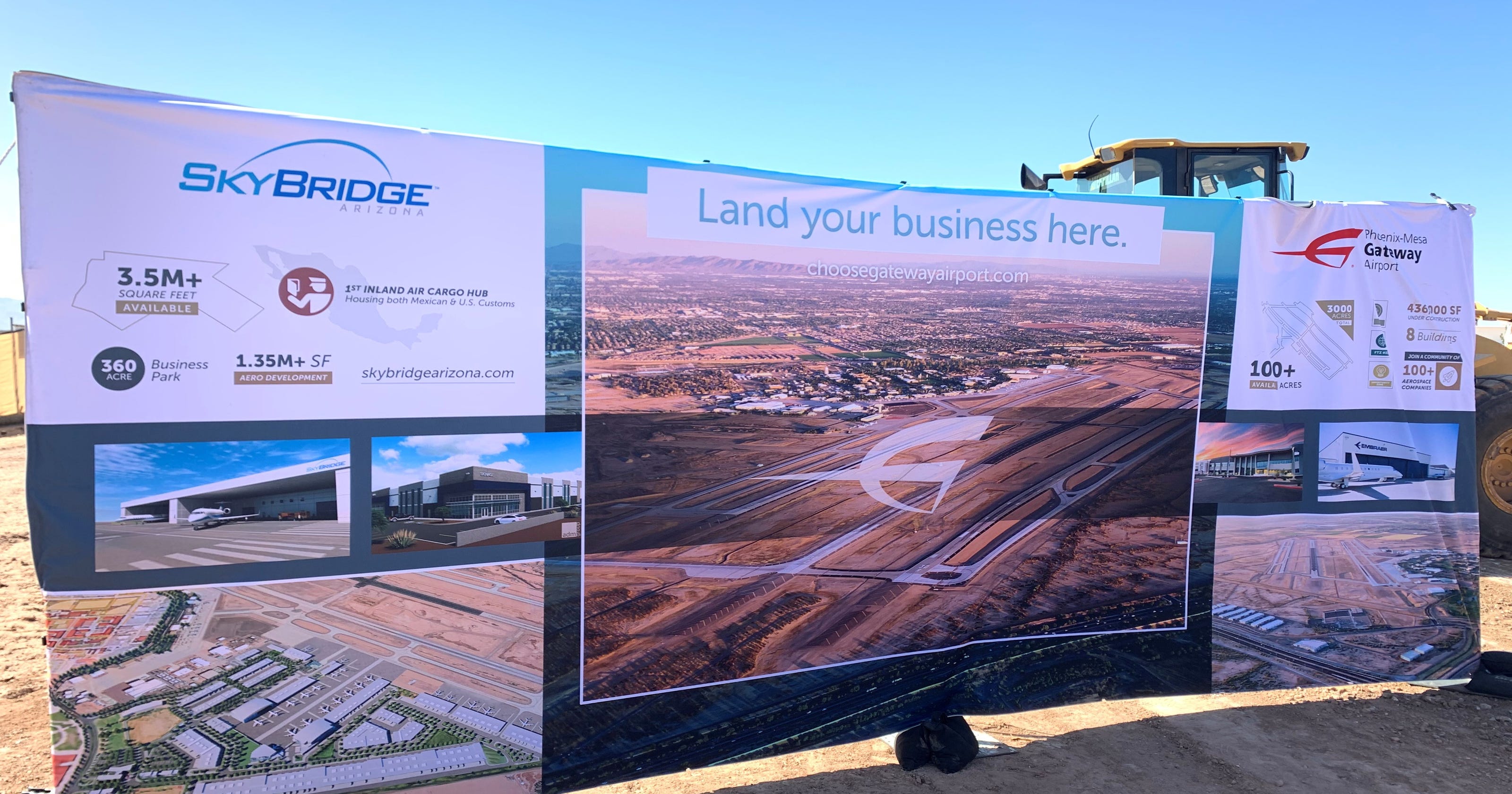 Skybridge Breaks Ground On Buildings For Customs And More In Mesa