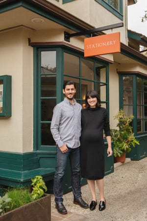 Anthony and Alissa Carnazzo opened the restaurant Stationæry in Carmel in 2018.