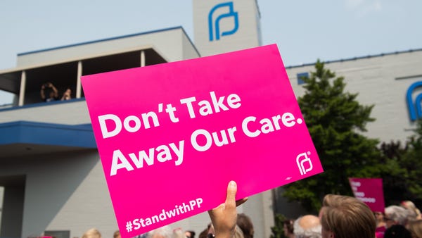 In this file photo taken on May 31, 2019, Pro-choi