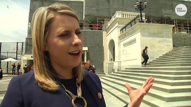 660px x 372px - Katie Hill resigns after nude photos. That reveals double ...